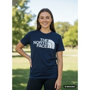 The North Face Women's T-Shirt XS Short Sleeve Crew Neck Casual Top